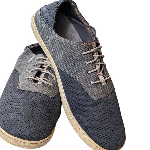Olukai Nohea Moku Shoes Men 13 Slip On Charcoal Gray Mesh Lightweight Boat Water - Picture 1 of 13